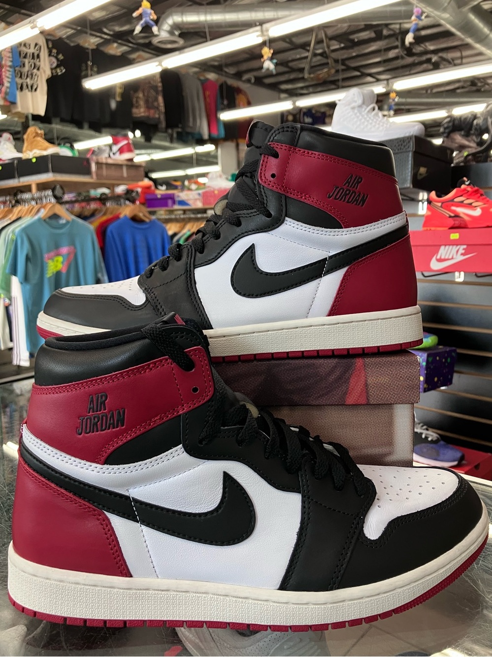 Air Jordan 1 Retro High OG Black Toe Reimagined Size 11